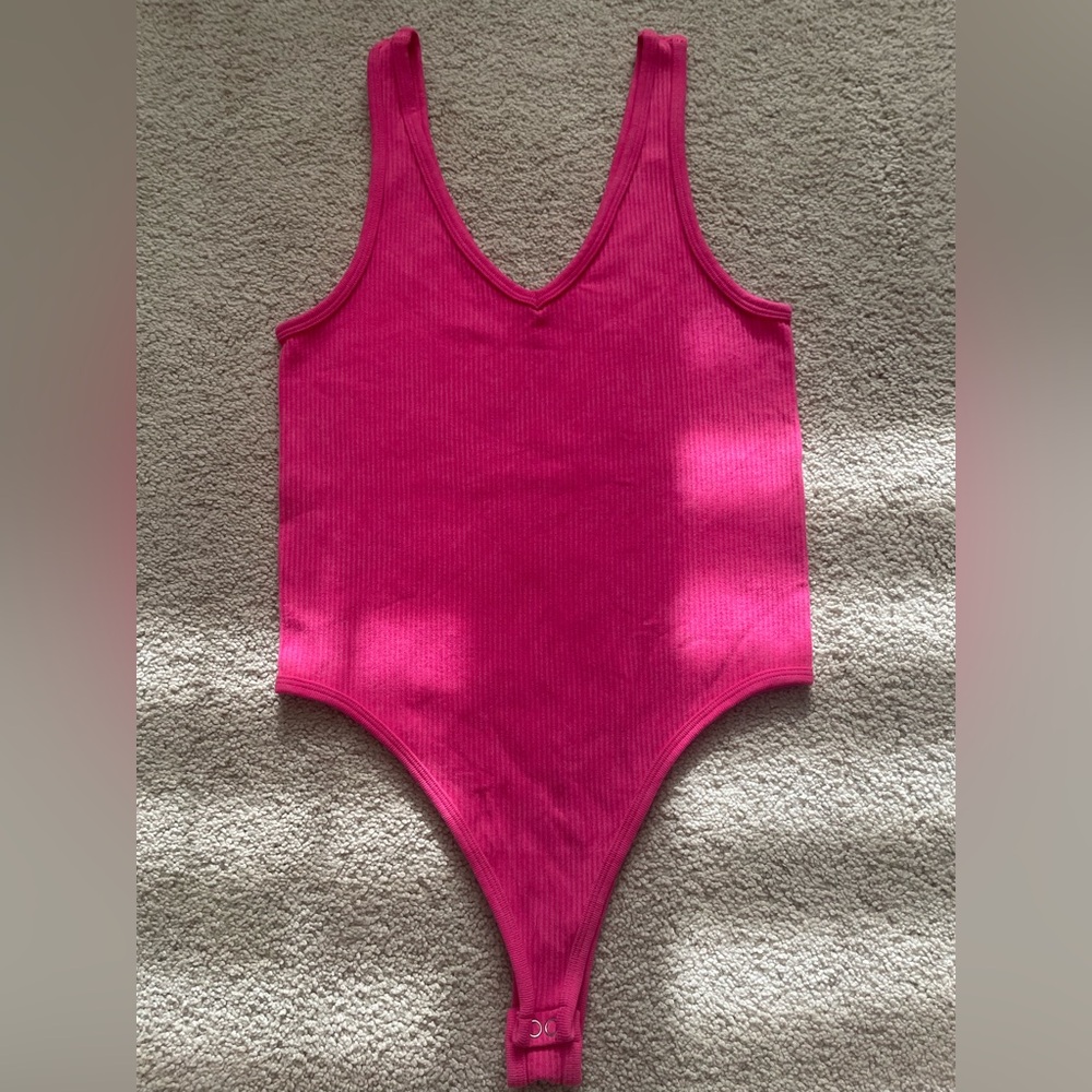 Women’s Pink One Piece Bodysuit